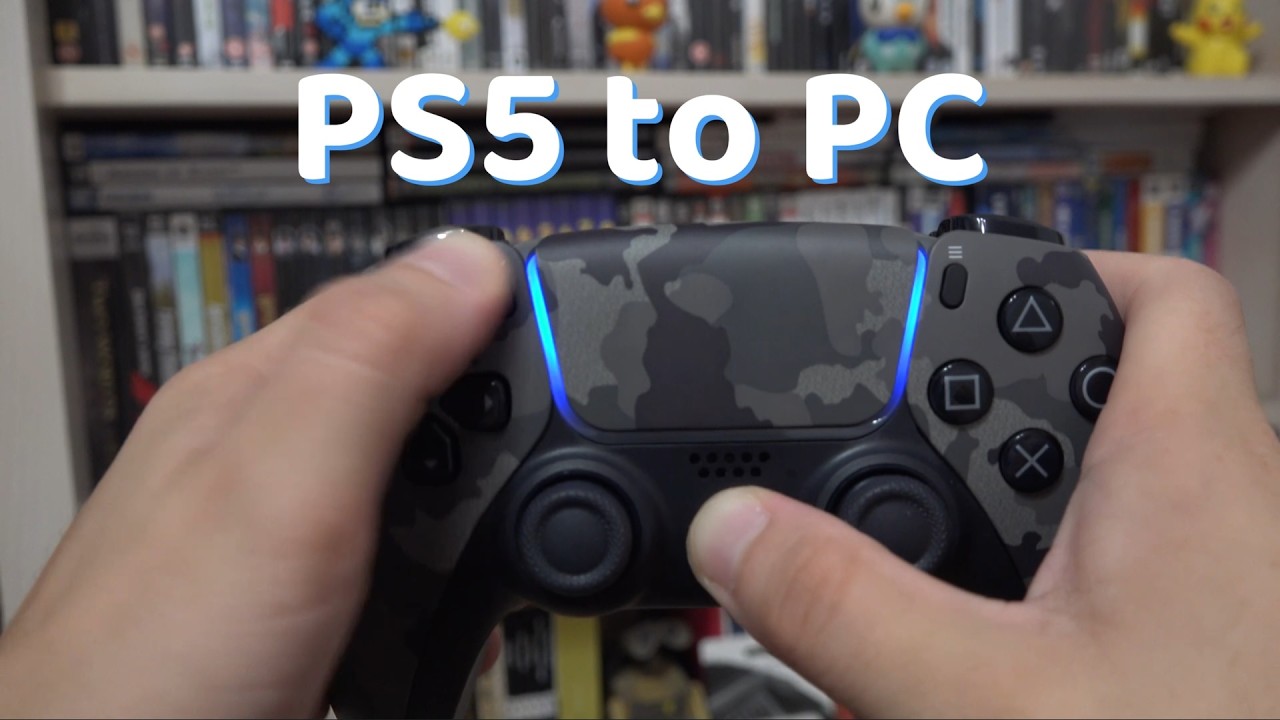 Как подключить контроллер PS5 к ПК/ноутбуку