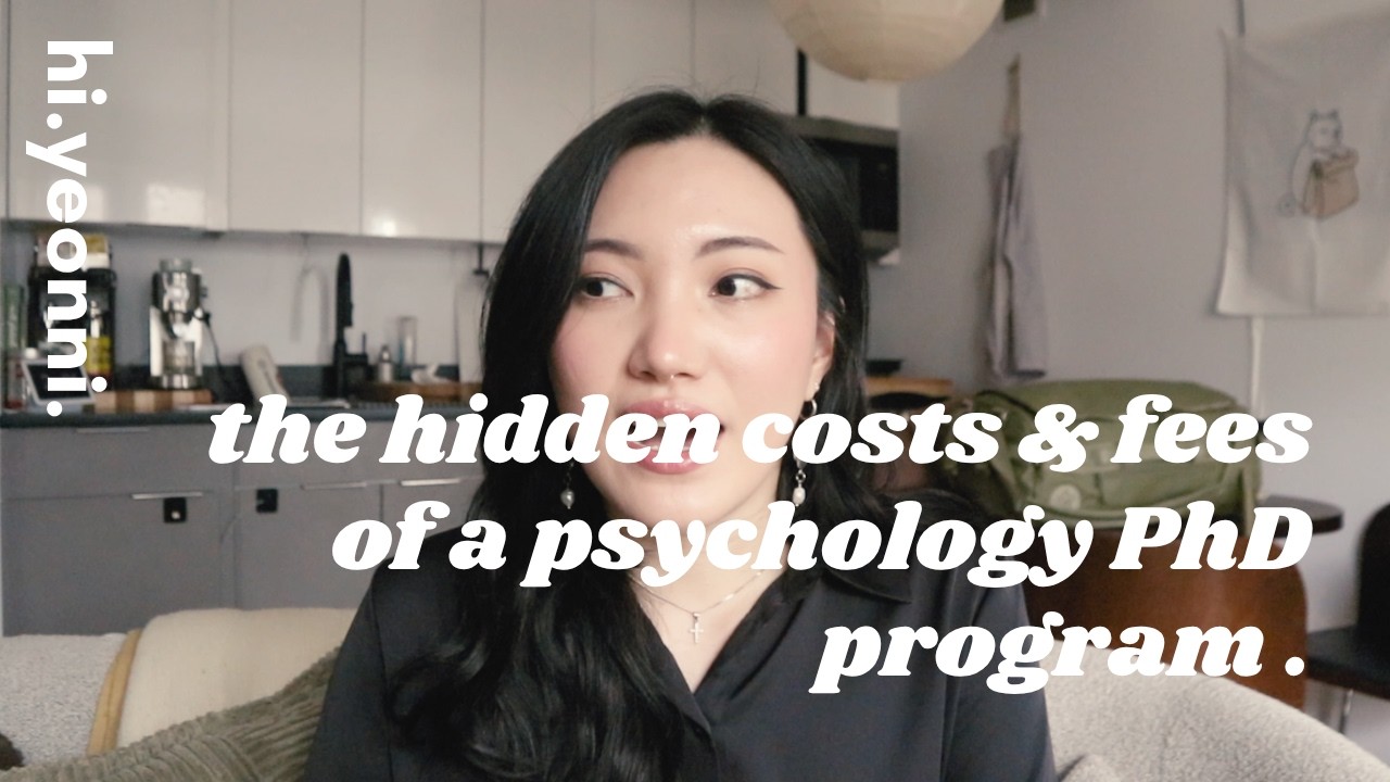 psychology PhD diaries: the hidden costs & fees of graduate school / ph.d programs.