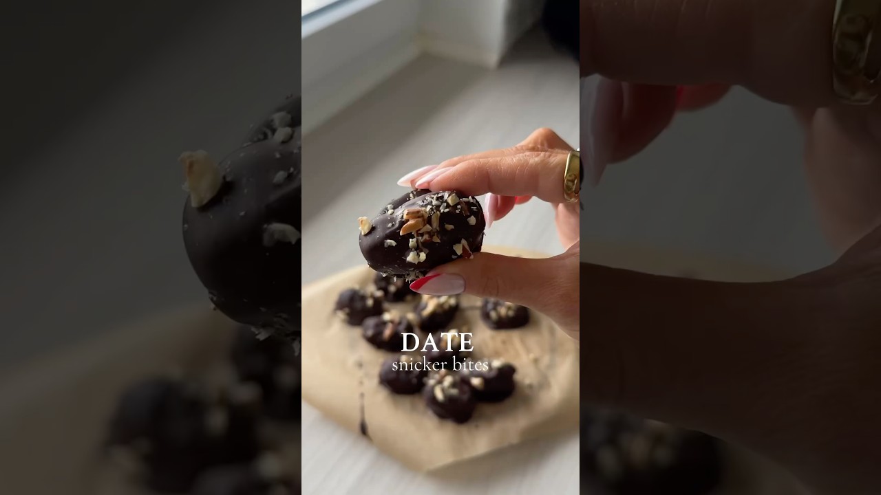 Insta: LEVELUPBYMICHELLE #gesundesrezept #dattelrezept #intuitivessen #gesundersnack