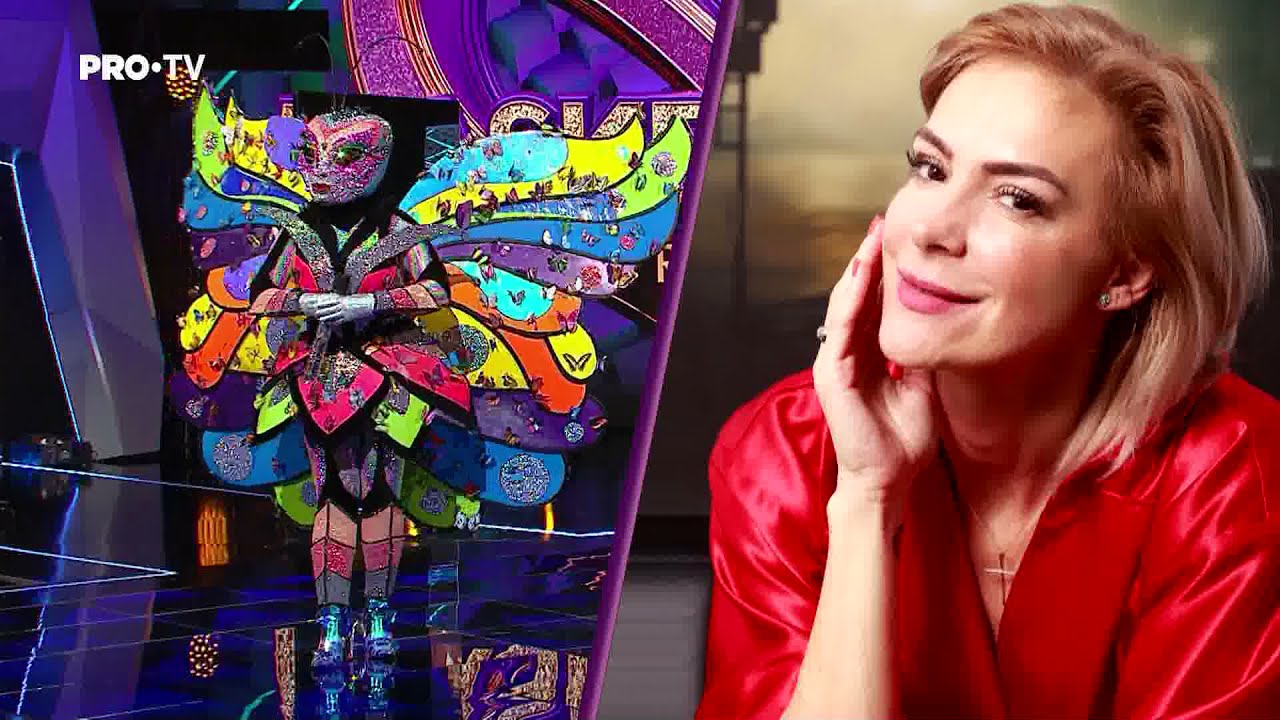 Fluturele, moment de senzație pe scena Masked Singer România! Ce indicii le-a oferit detectivilor