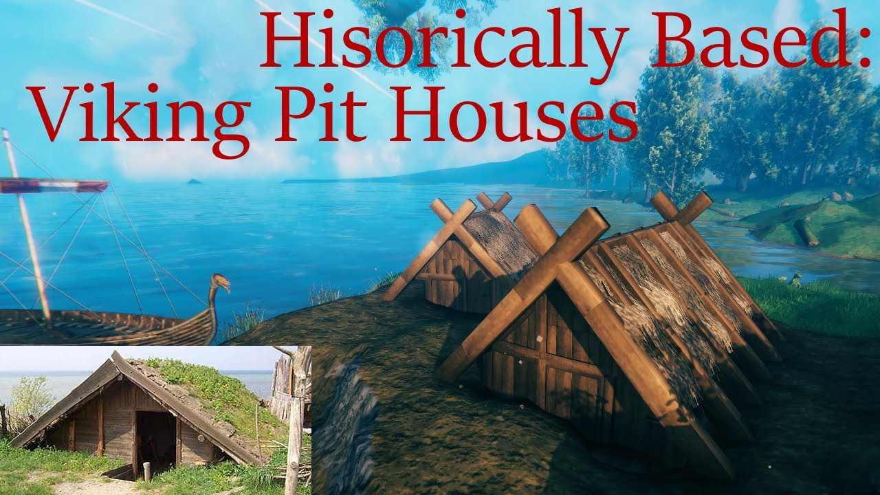 Valheim Build: Viking Pit Houses (Historically Based)