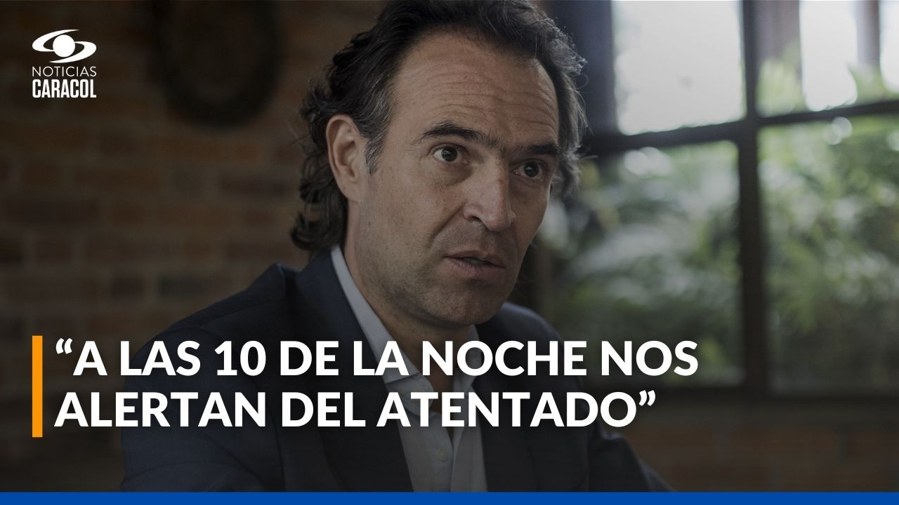 Federico Gutiérrez contó cómo fue notificado sobre un posible atentado en su contra