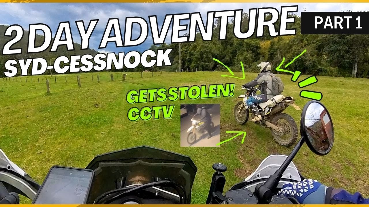 Sydney-Cessnock Moto Adventure Ride Day 1 - Settlers Rd, Finchley Track, Howes Trail, Commission Rd