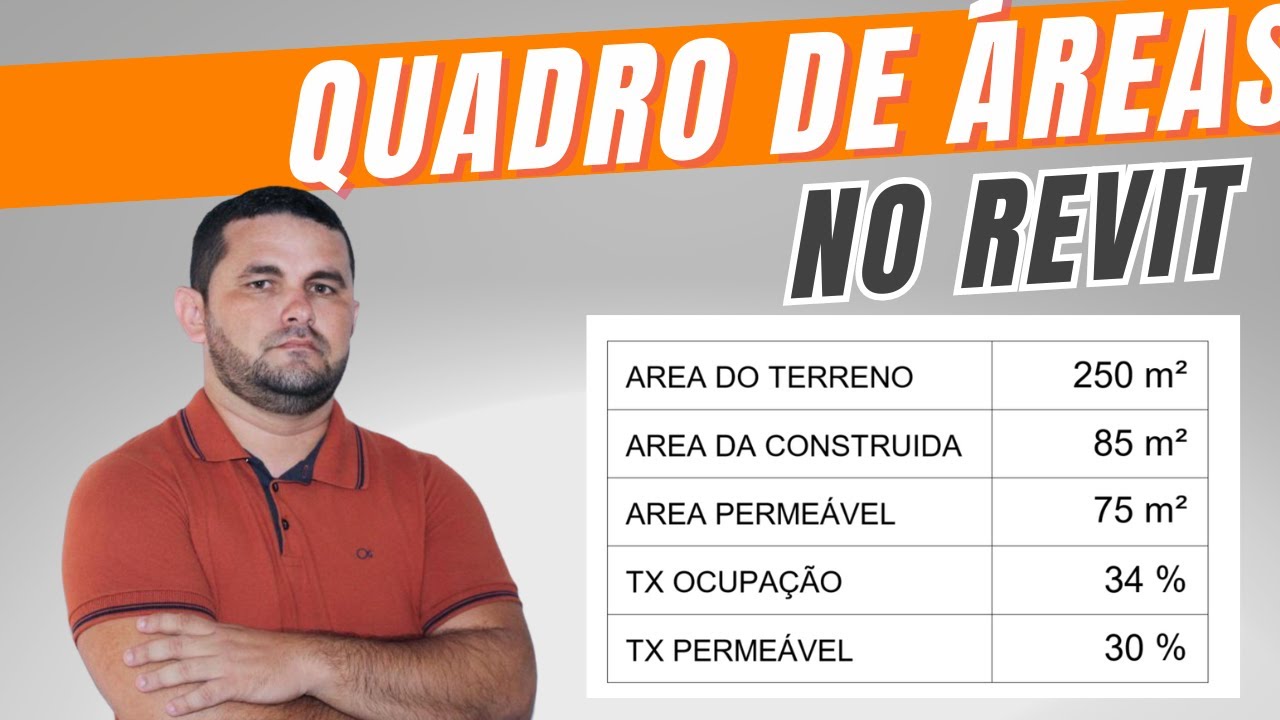 Como criar quadro de áreas no Revit