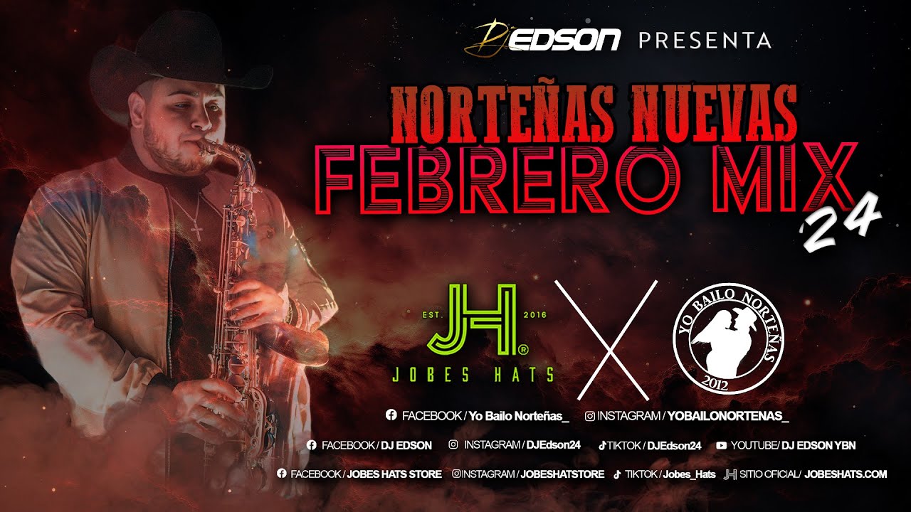 Norteñas Nuevas Febrero Mix 2024 | DJ Edson