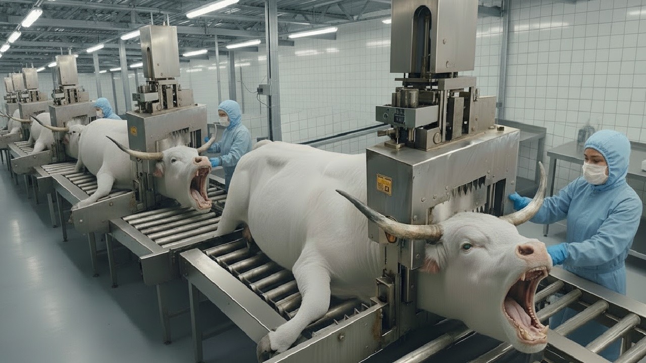 Inside the World’s Largest Bull Hide Factory: Raw Leather to Luxury Leather Goods | Mass Production