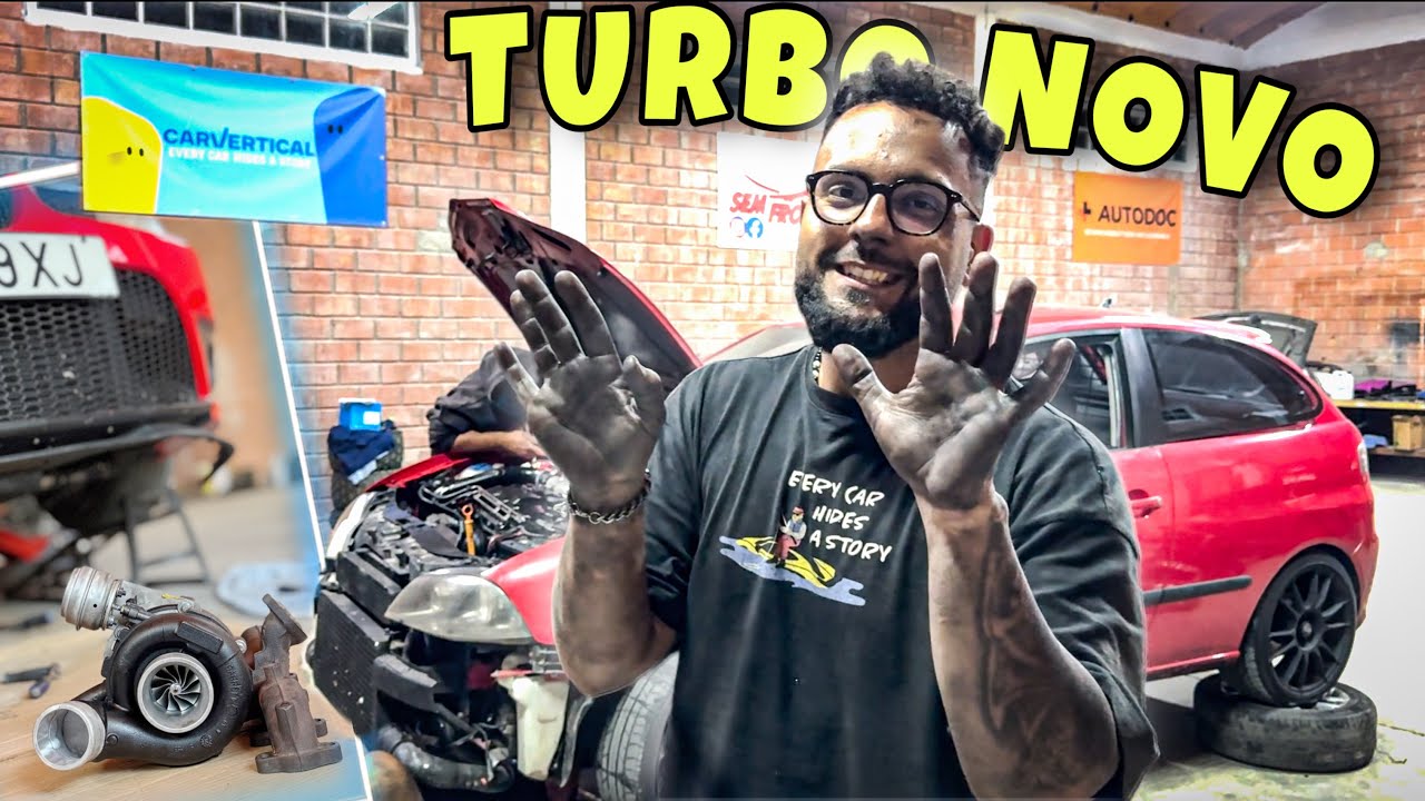 MONTEI UM TURBO MAIOR NO IBIZA 6L VERMELHO *DE 2060 PARA?* 😈 | STOWNAS