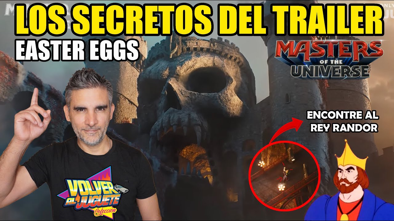 Easter eggs ocultos del tráiler de He-Man ⚔️