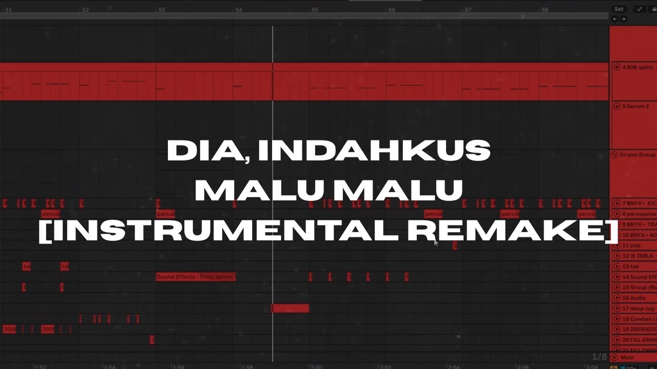 dia, INDAHKUS - MALU MALU [instrumental remake]