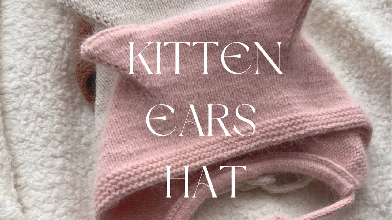 How To Knit Trending Kitten Ears Hat | Fouette Knit | DIY