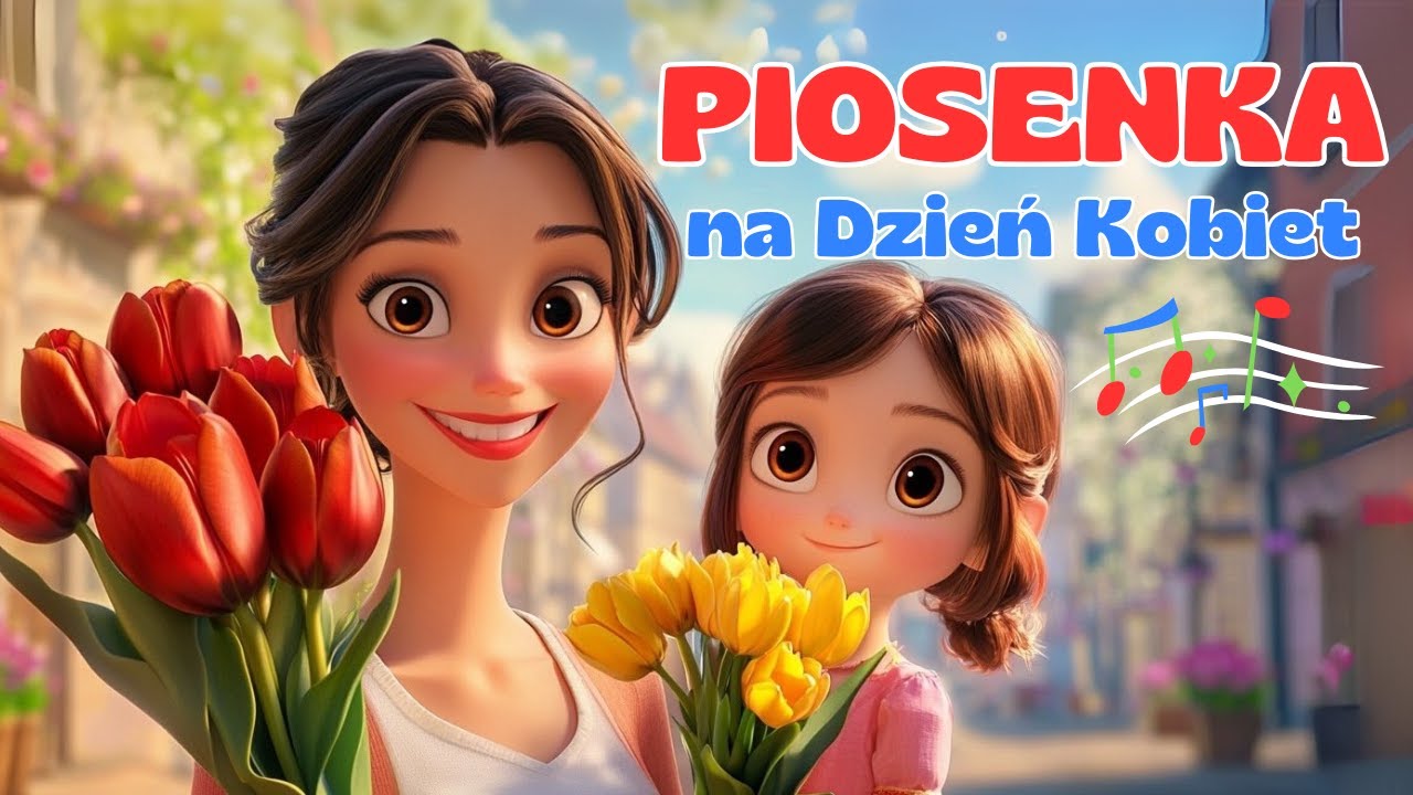 “Dzień kobiet” - Piosenka 💐 Radosna piosenka z okazji Dnia Kobiet 🎶