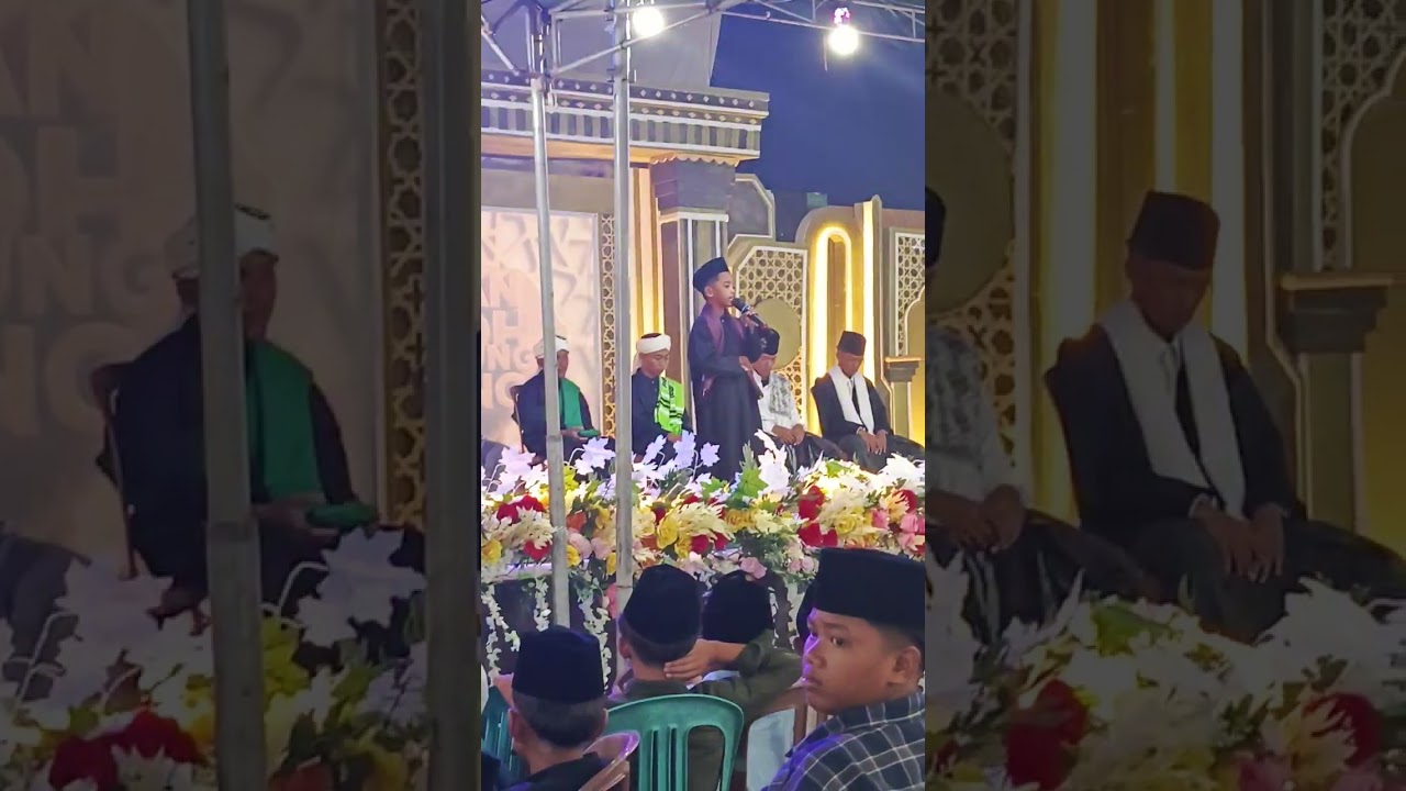 Juara 1 lomba pidato tingkat anak- anak pondok pesantren Al Ashary sorogan nyeloh Kedungdung Sampang