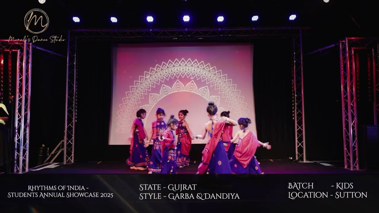 Rhythms of India | Students Annual Showcase 2025 | Gujrat - Garba and Dandiya 