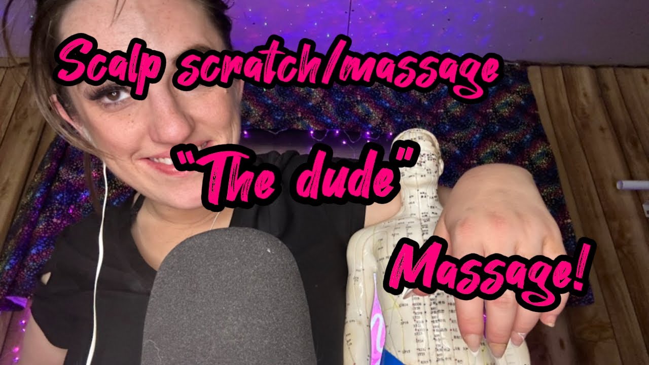 ASMR fast and aggressive ⚠️ mouth sounds⚠️ head scratch/massage, “the dude”, and massaging You!
