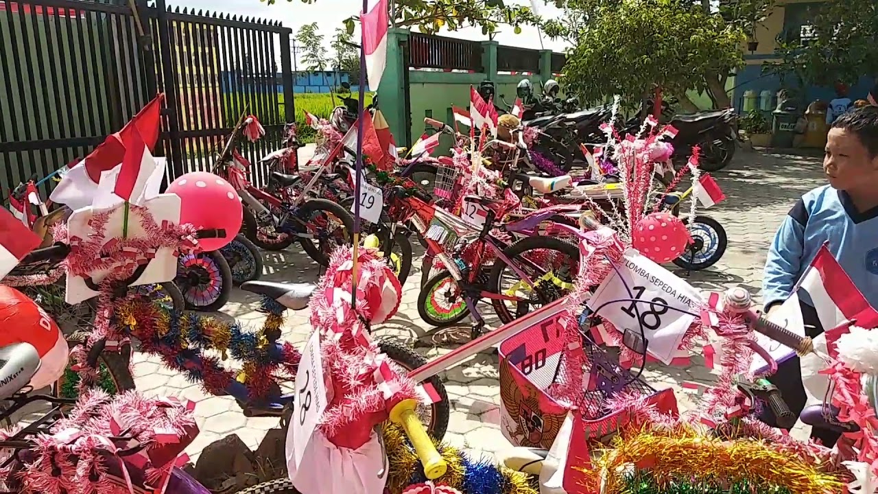 Kemeriahan Lomba 17 Agustus,, Sepeda Hias & Jalan Santai di SDN TANJUNG PAGAR 3