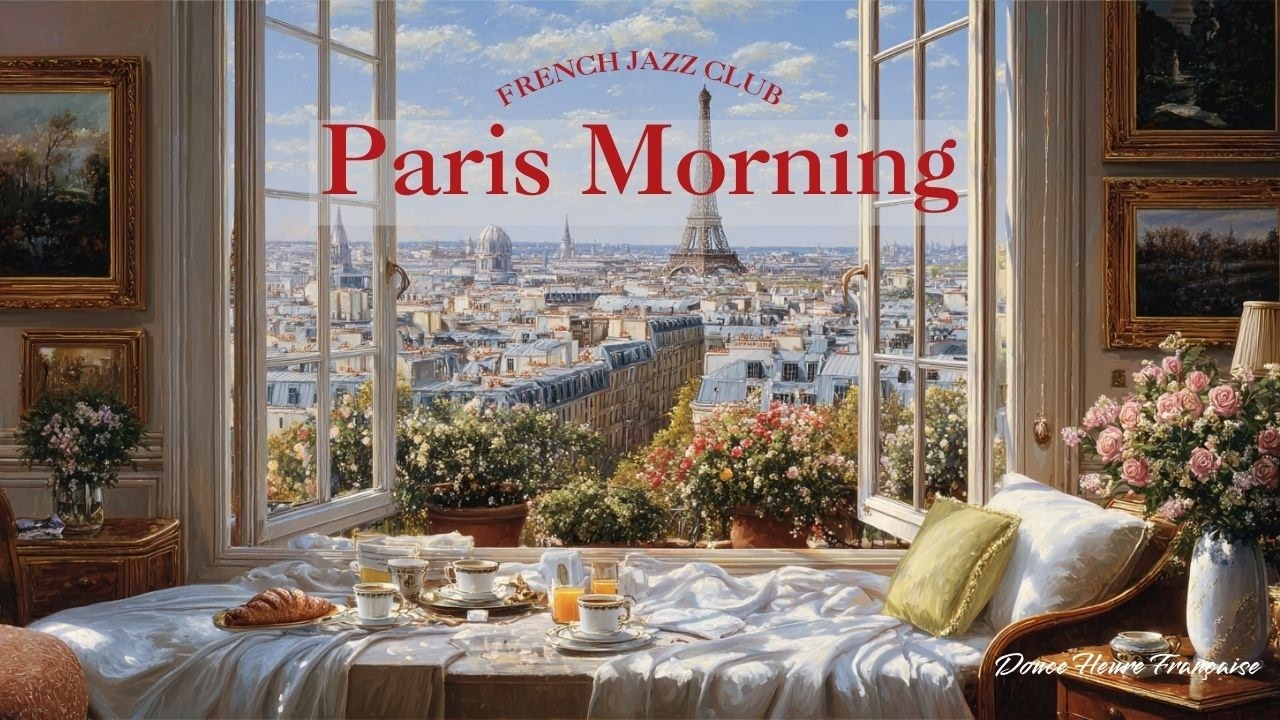 𝐌𝐨𝐫𝐧𝐢𝐧𝐠 𝐏𝐚𝐫𝐢𝐬 ☀️ Relaxing Morning Music — Coffee Playlist | Relaxing Guitar & Accordion