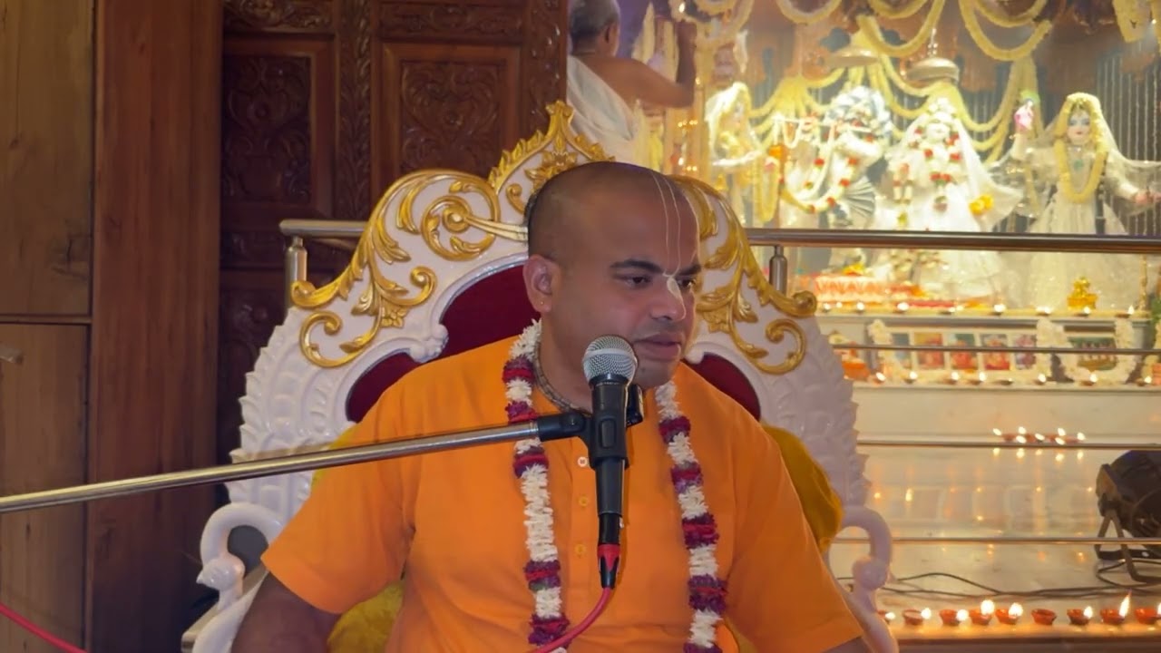 Gopigeet Prayers @iskconsolapur || SB 10. 29 || Song of separation