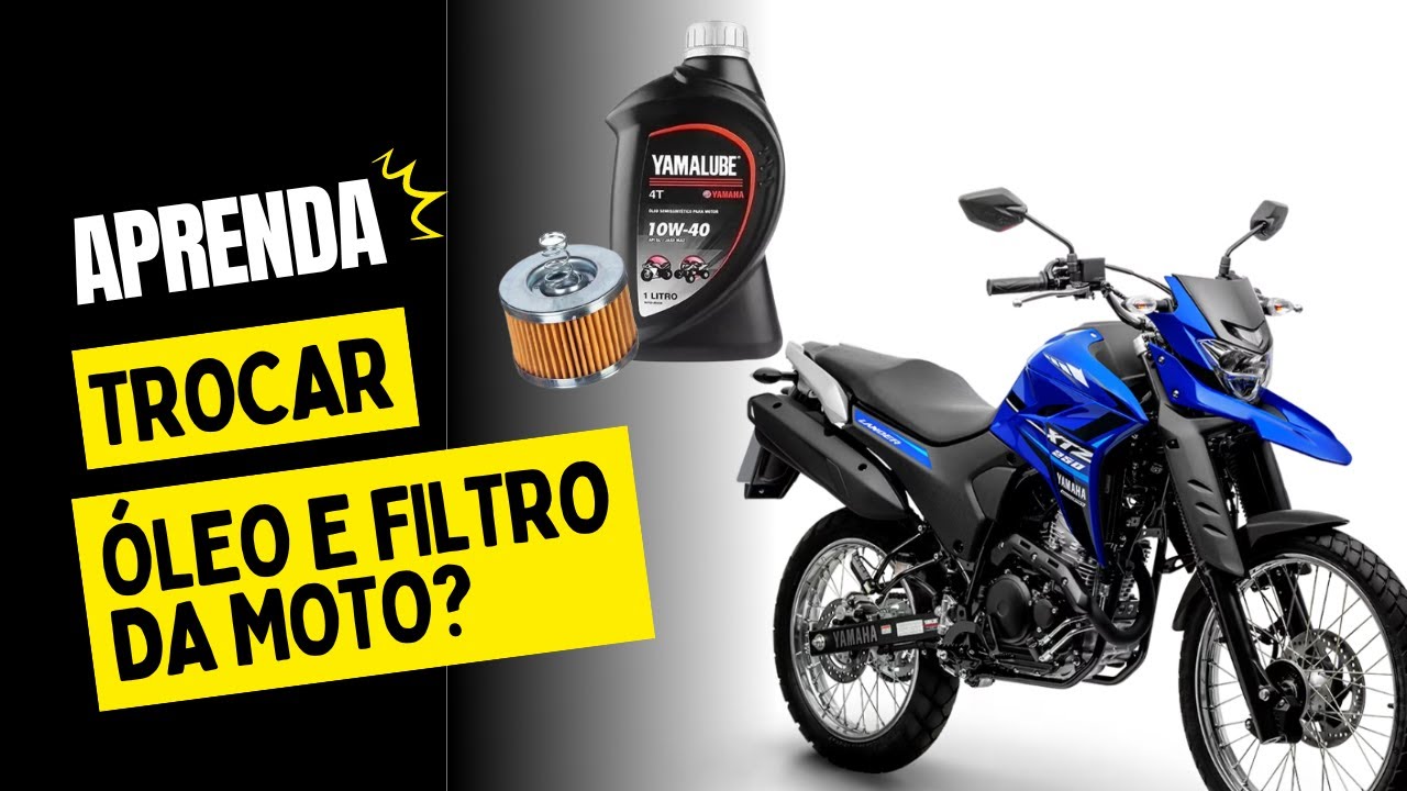TROCA DE OLEO E DO FILTRO DE OLEO DA LANDER 250 ABS