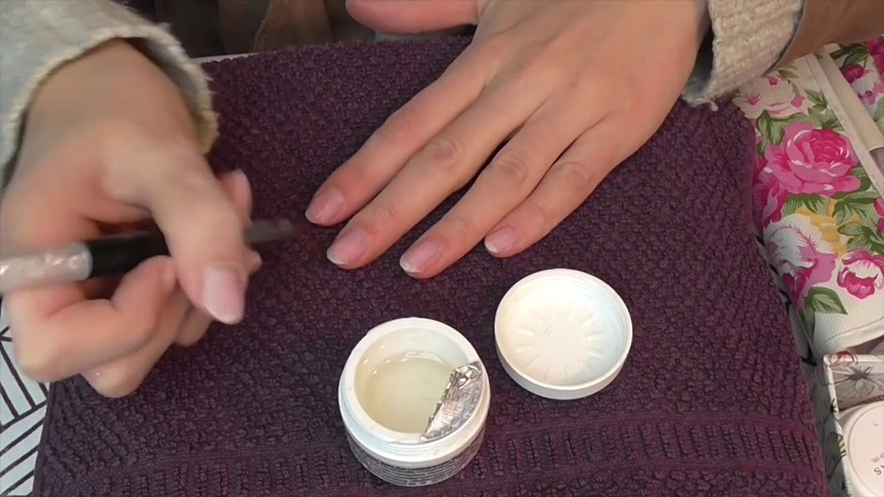 Nageltutorial Naturnagelverstärkung