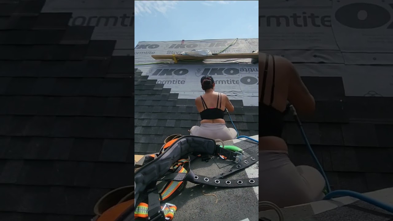 Roofing a 13/12, RooferGirl