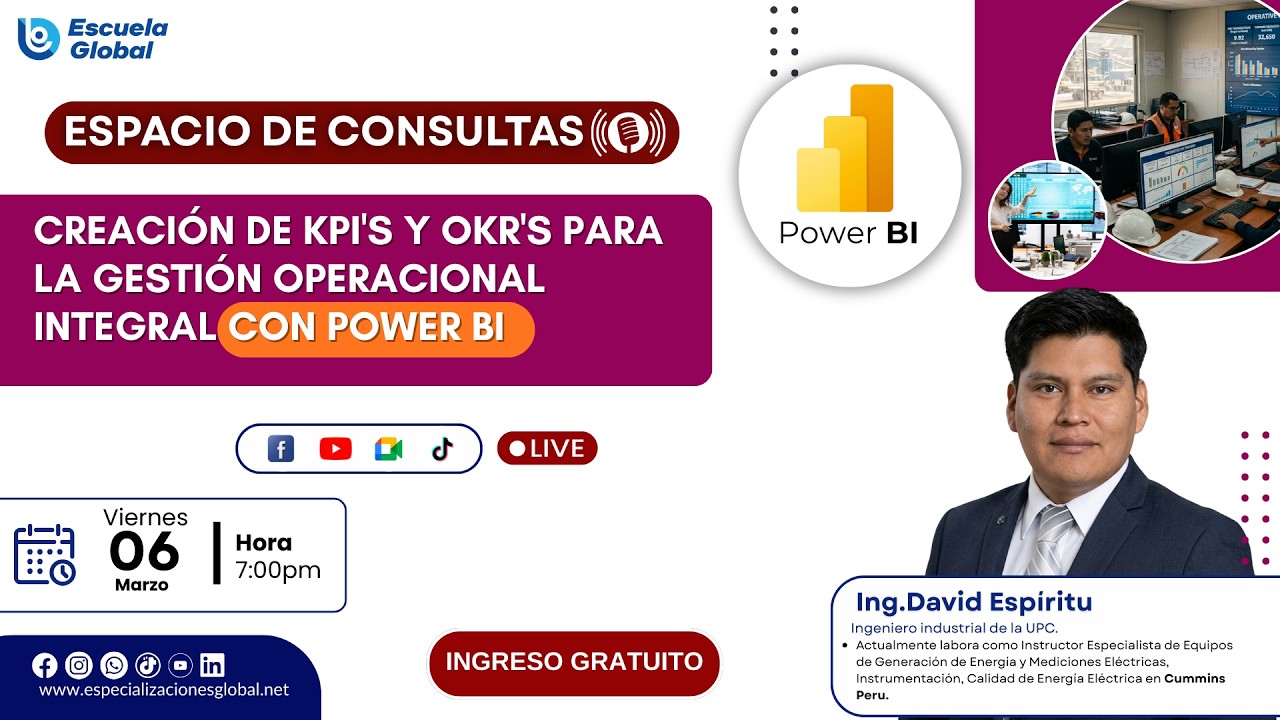 CREACIÓN DE KPI'S Y OKR'S PARA LA GESTIÓN OPERACIONAL INTEGRAL CON POWER BI