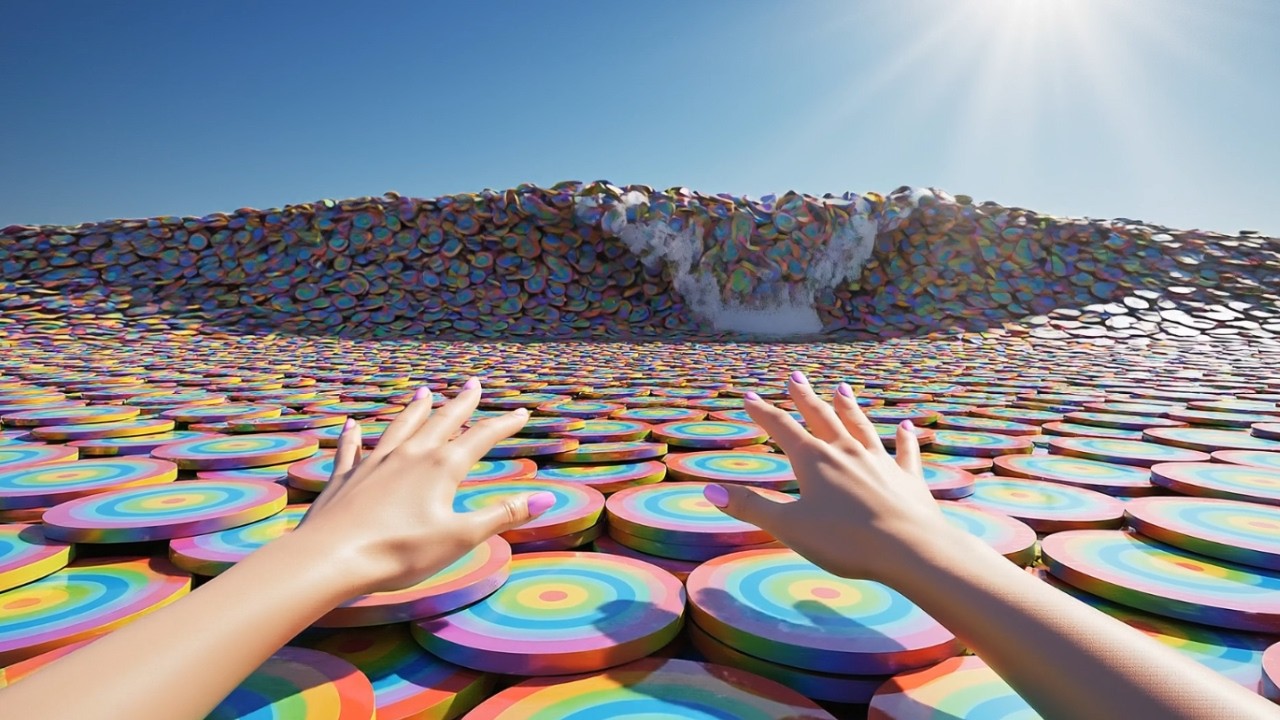 Which Ocean Would You Swim In? Satisfying & Relaxing AI ASMR Video