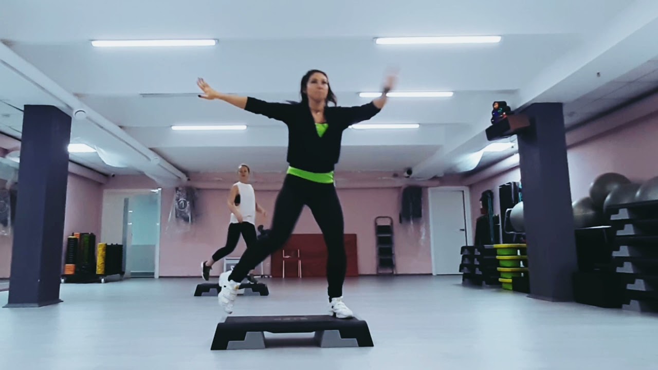 СТЕП АЭРОБИКА / МОДИФИКАЦИЯ ШАГОВ / STEP AEROBICS