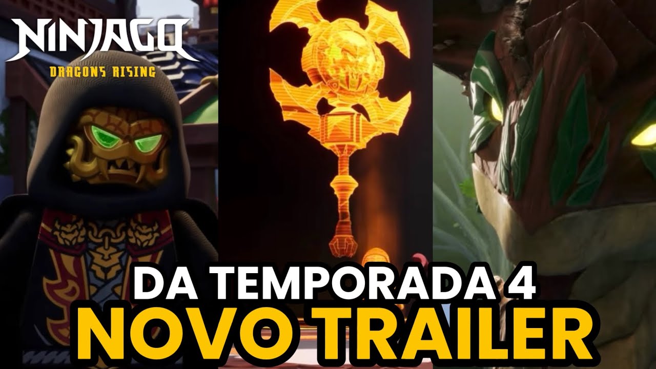 Saiu! Trailer Oficial de Ninjago Dragons Rising T4