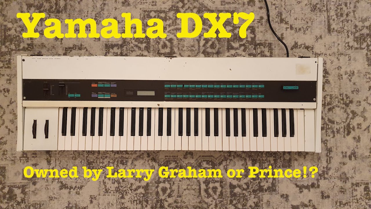 Yamaha DX7 Repair and Wobble / FM Bass Sounds