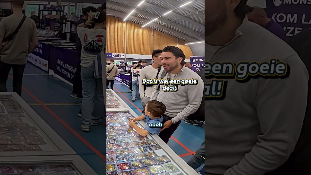 Jongen (4) bepaald de prijs van de kaarten! (VENDOR POV)