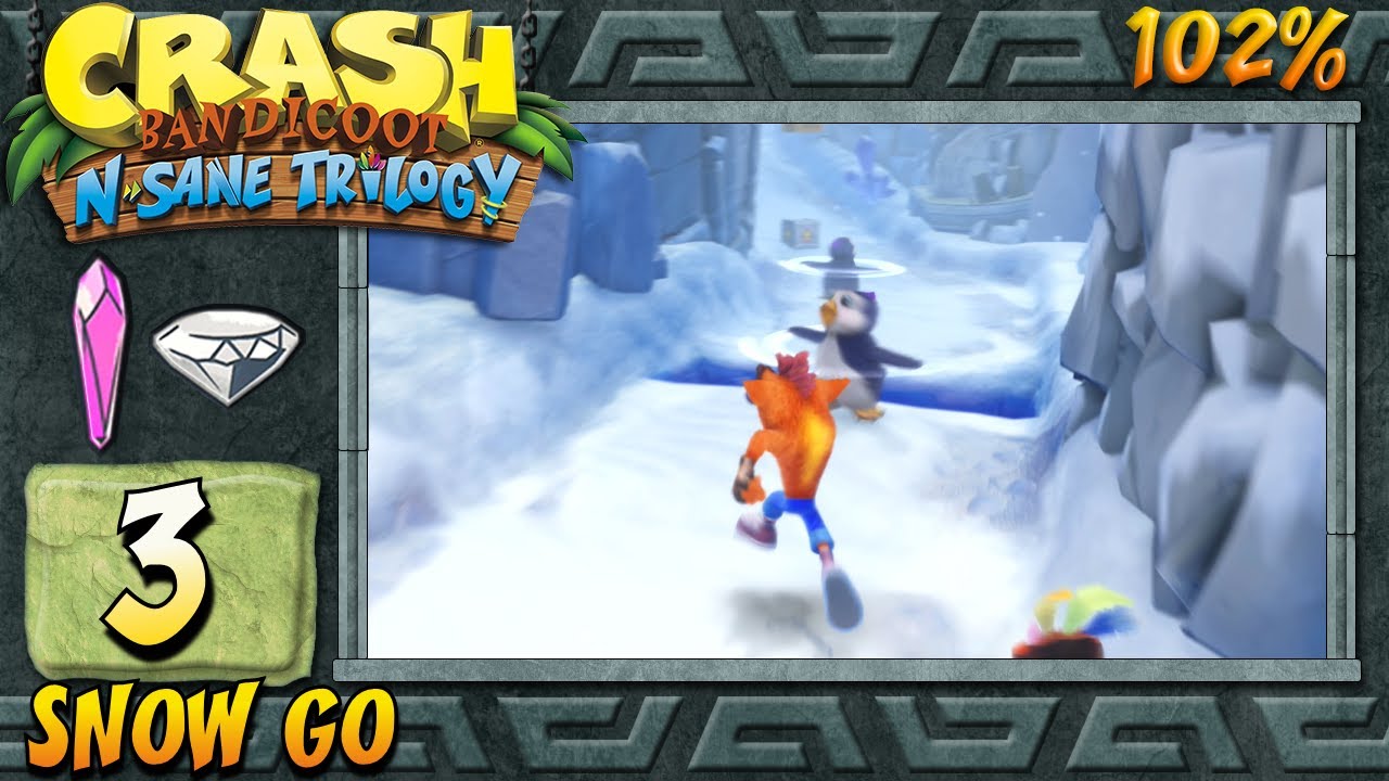 Crash Bandicoot 2 : N. Sane Trilogy (ITA)-3- Snow Go [102%]