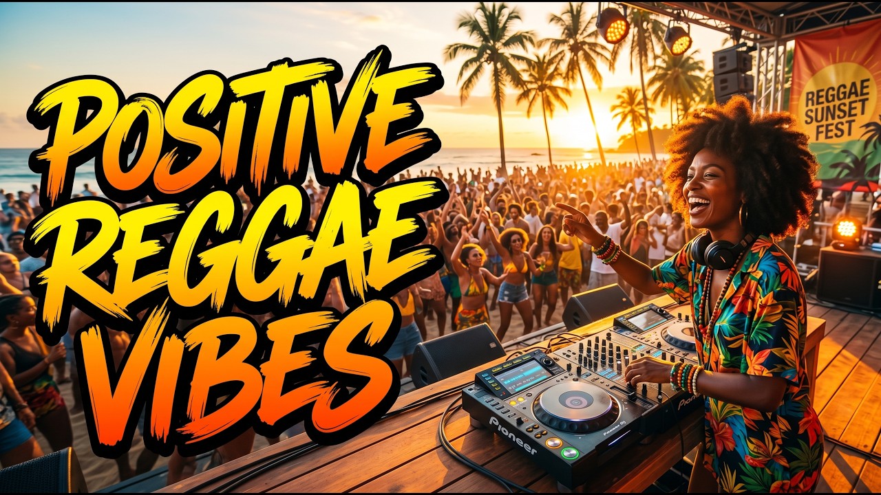 Positive Reggae Energy 🌊 Escape to Paradise with Every Beat | Sunny Beach Groove Playlist