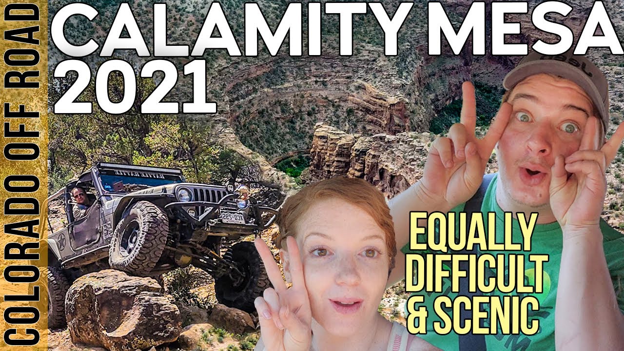 Calamity Mesa Loop 4x4 Trail near Gateway Colorado