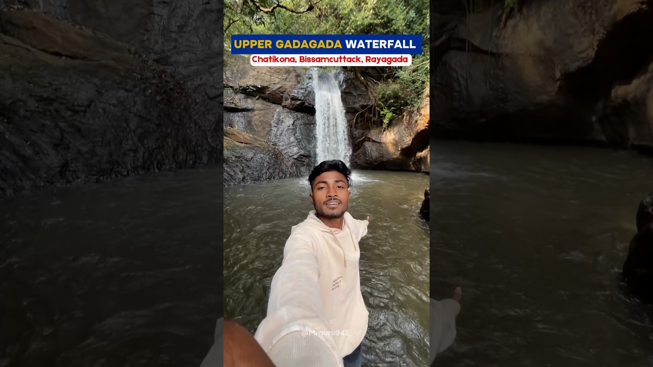 Upper Gadgada waterfall 📍Chatikona