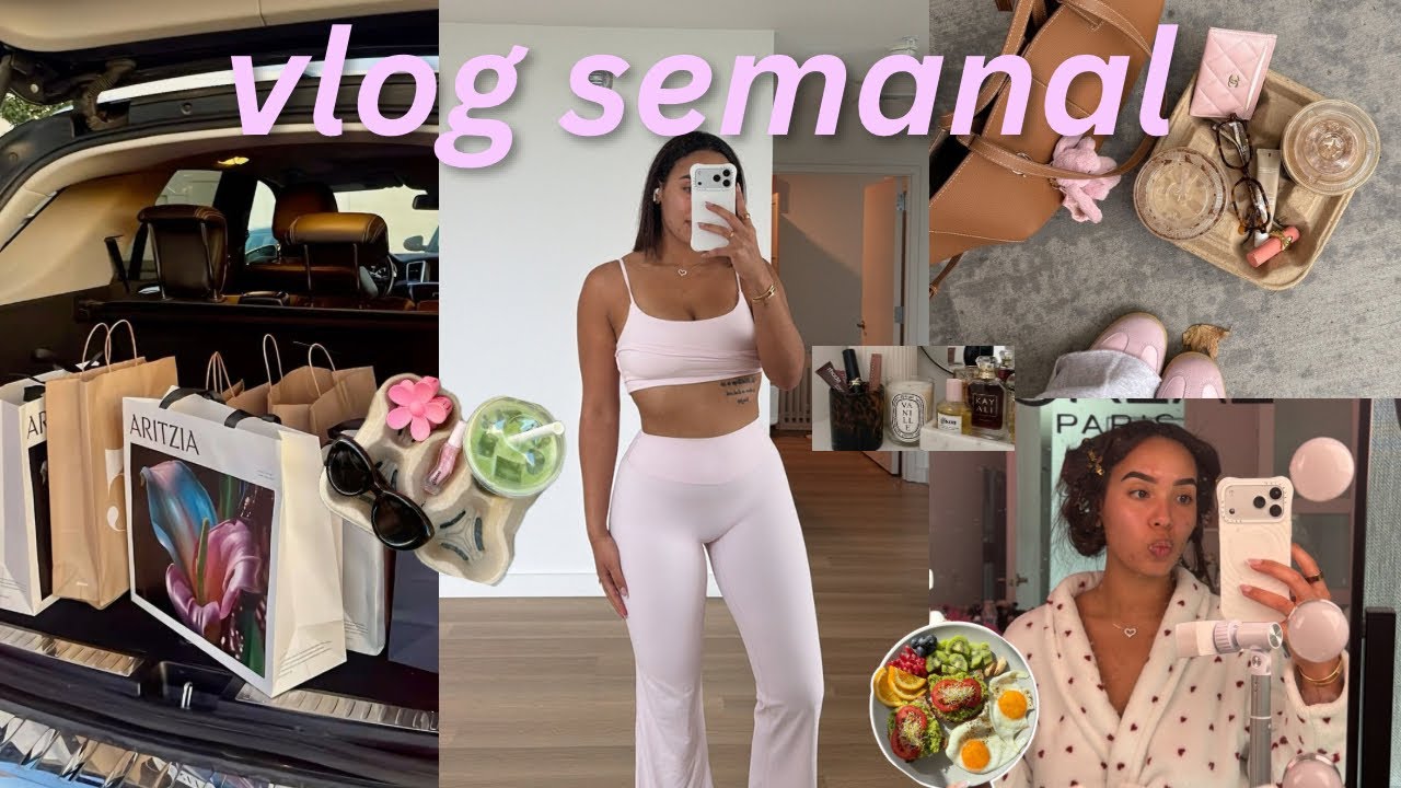 vlog semanal: compras compulsivas, pilates, regresando a mi rutina y renovando mi closet para fall🎀