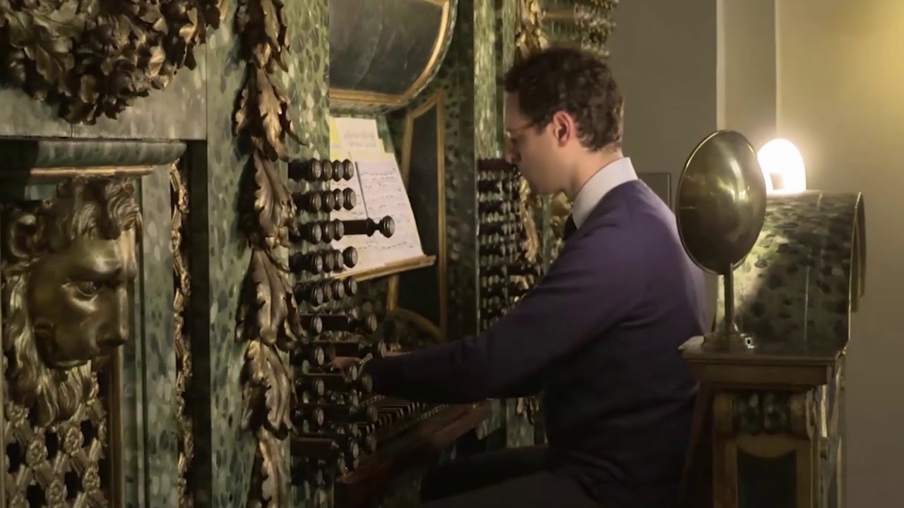 J.S. Bach - Pastorella BWV 590: 4. [Gigue] / B. Alard, orgue historique Jordi Bosch (Madrid, 2019)