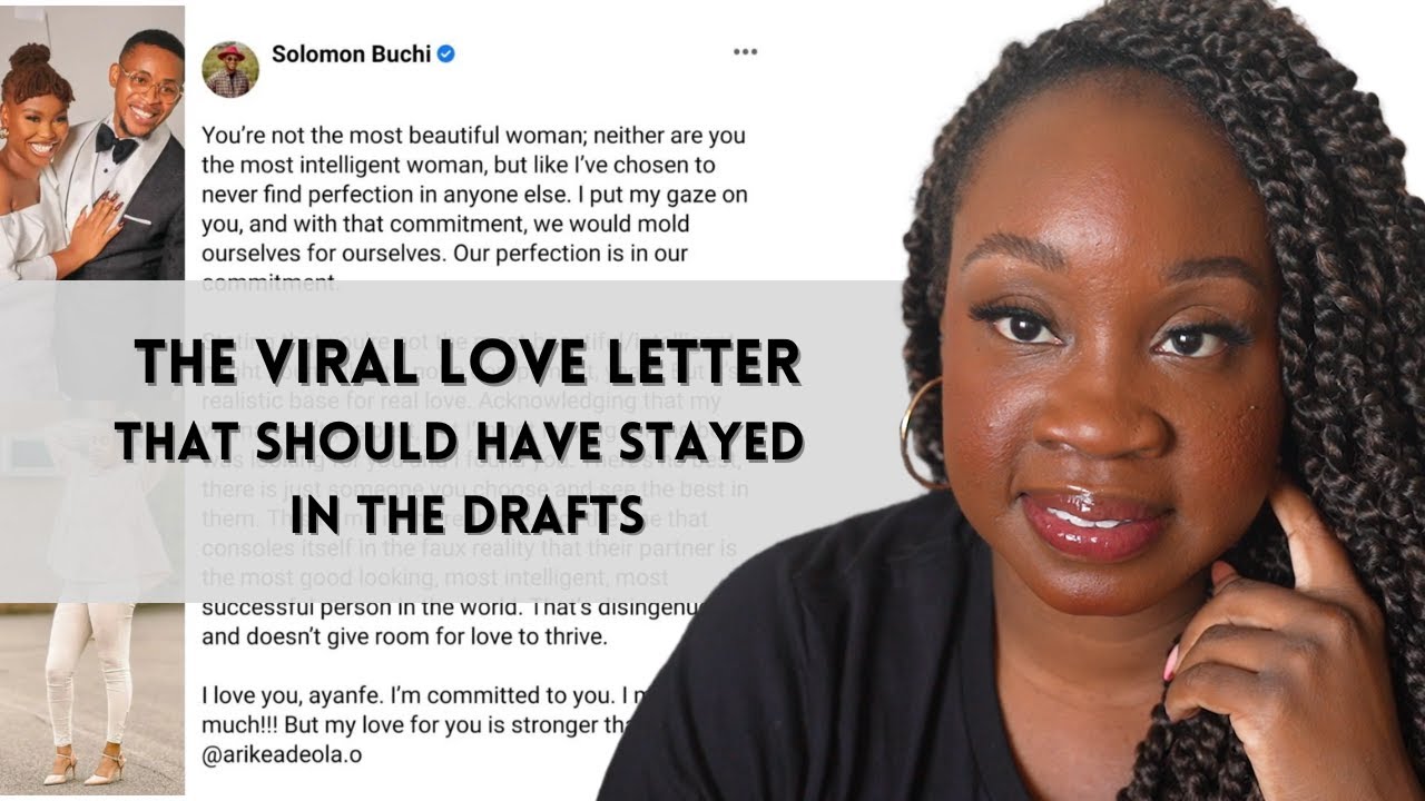 The Viral Love Letter...That Should Have Stayed In The Drafts