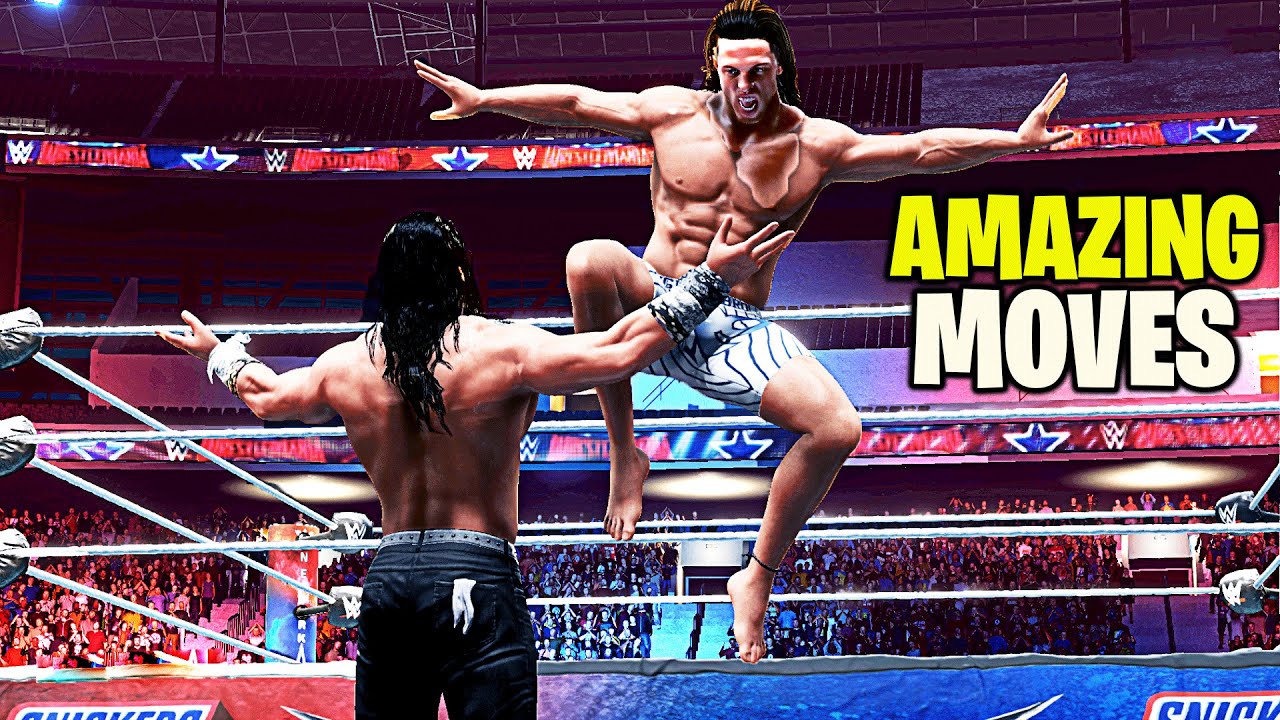 Amazing 50 Moves Of Matt Riddle! WWE 2K20