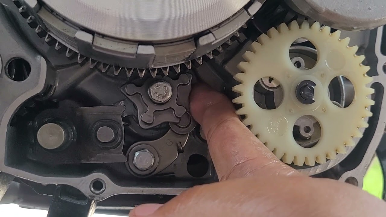 Hawk250 gear shift issue fixed
