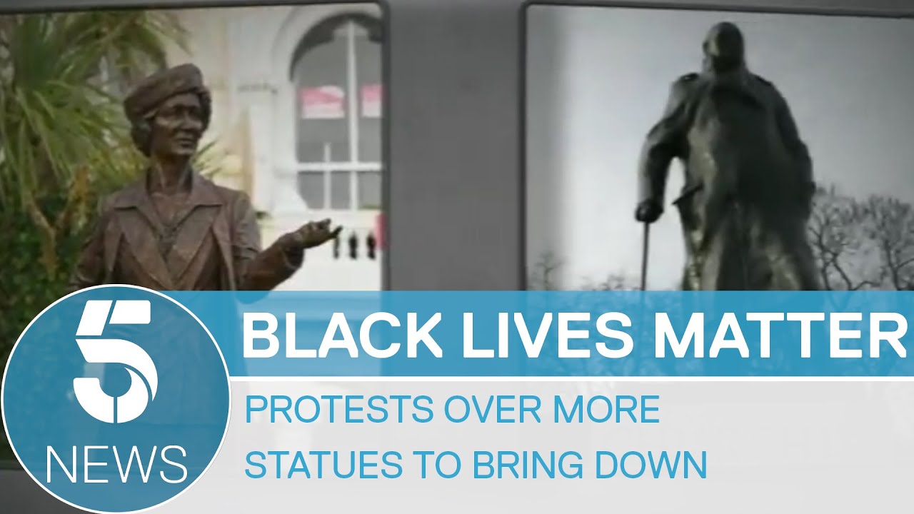 Black Lives Matter: campaigners earmark 60 more statues to be take down | 5 News