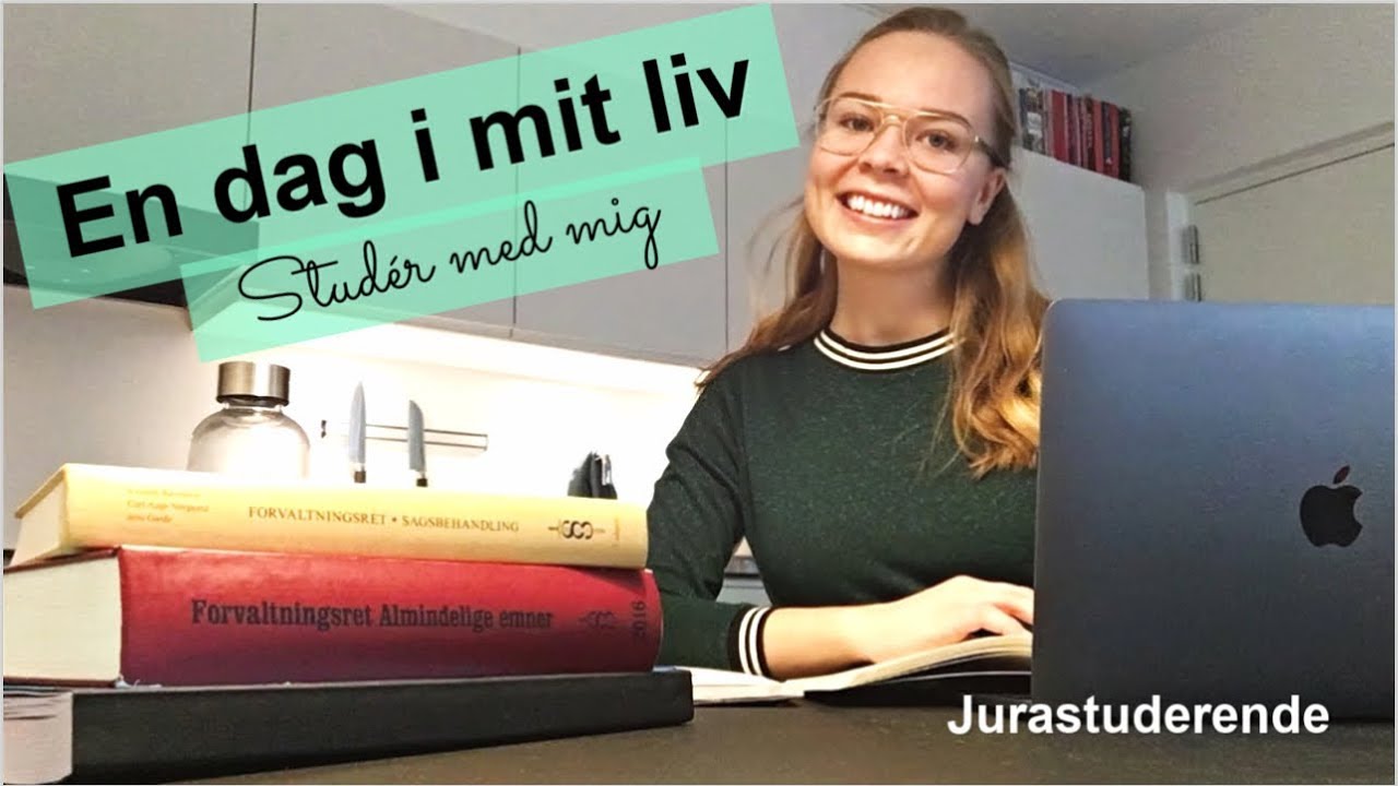 En dag i mit liv som jurastuderende - studér med mig