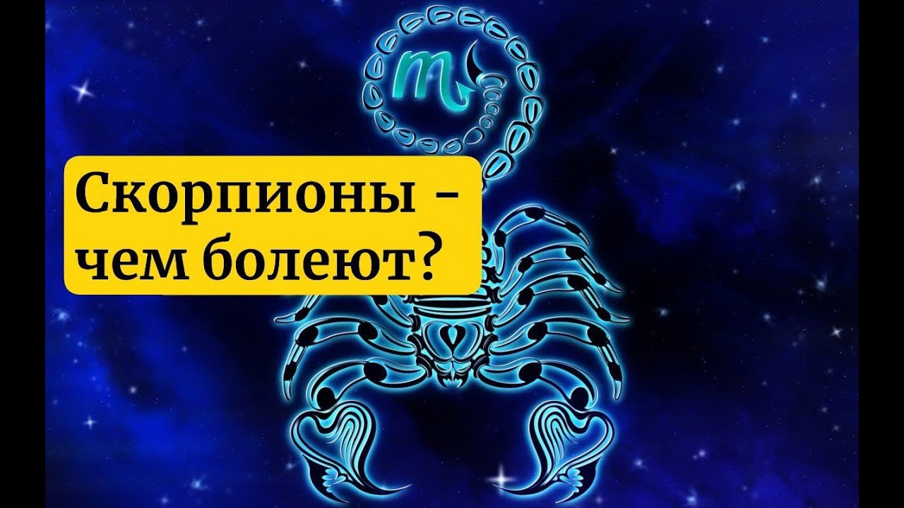 Cкорпионы - чем болеют?