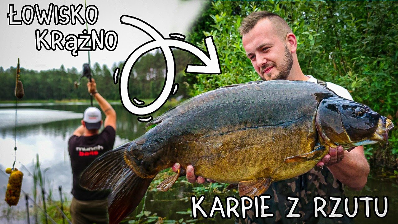 Karpie z Rzutu / Łowisko Krążno - Vlog13