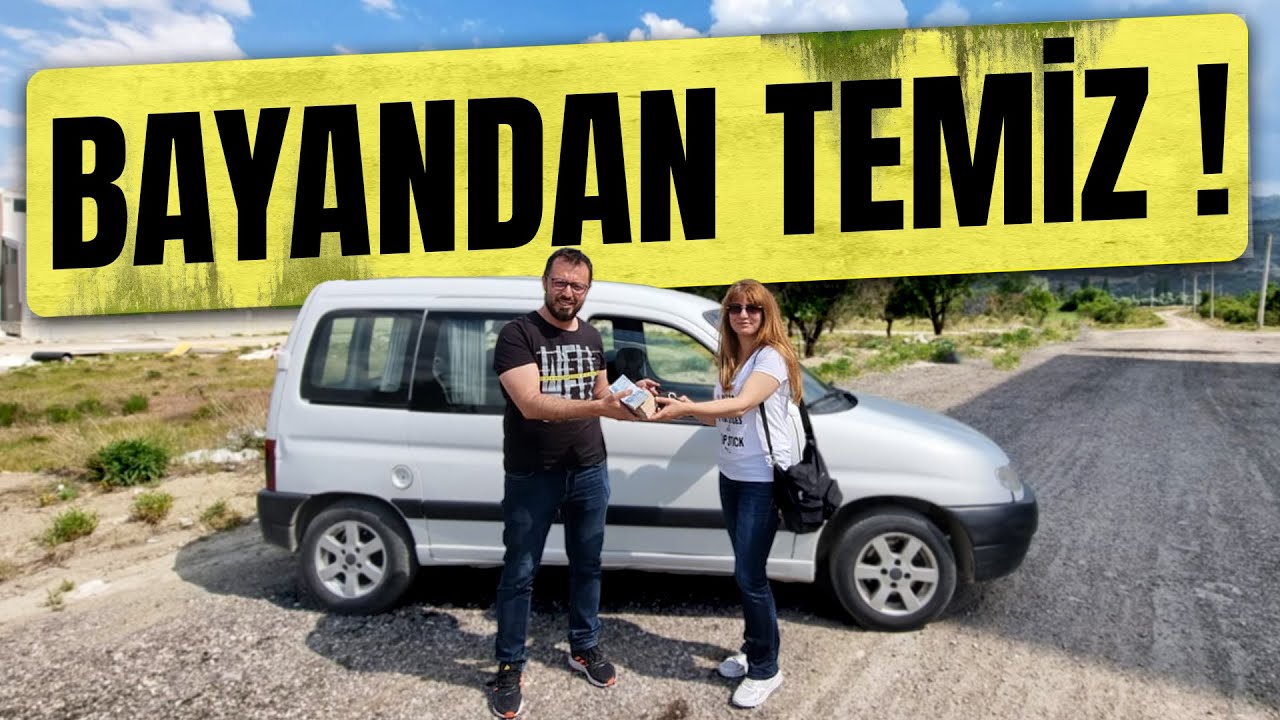 2001 Model Peugeot Partner Aldık !!!