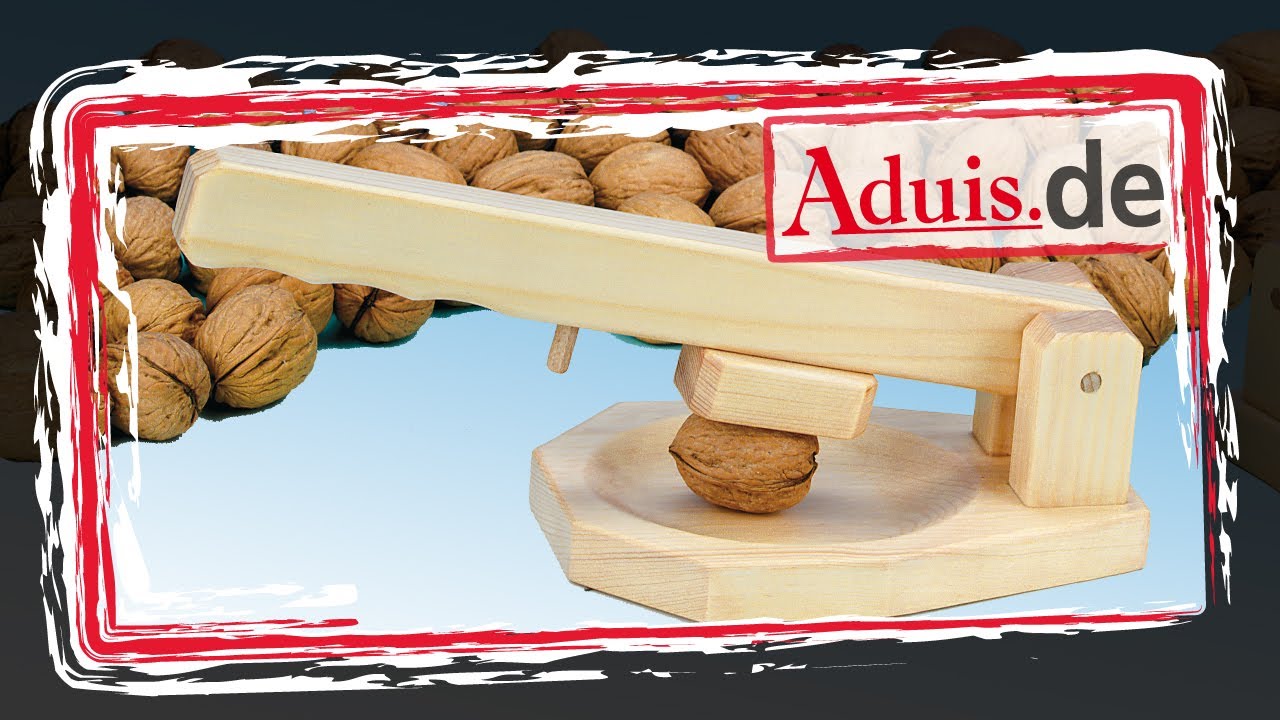 Nussknacker aus Holz - Schritt für Schritt Anleitung zur Werkpackung von Aduis