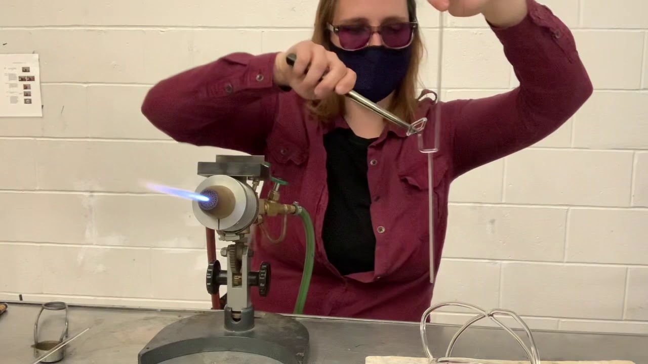 Glass chain demonstration- flameworking