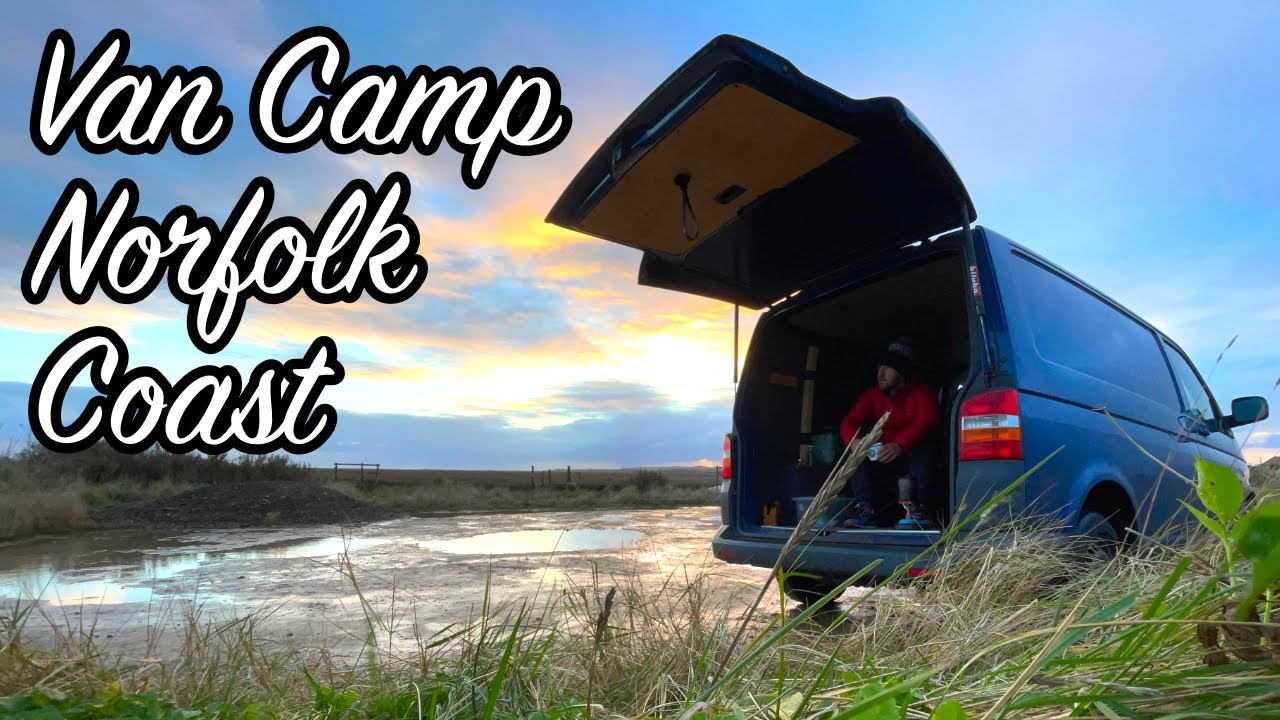 How I Solo Camped VW transporter Norfolk Coast in Stealth Mode - Vanlife #119