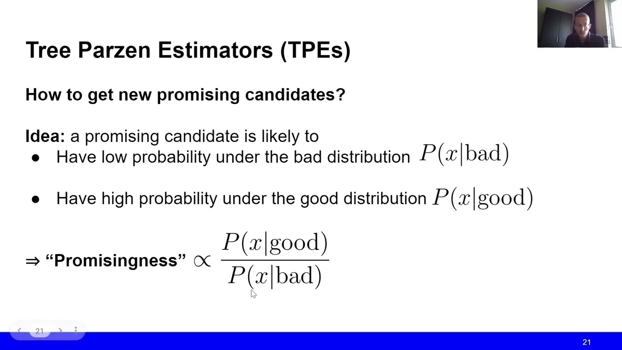 Automated Machine Learning - Tree Parzen Estimator (TPE)
