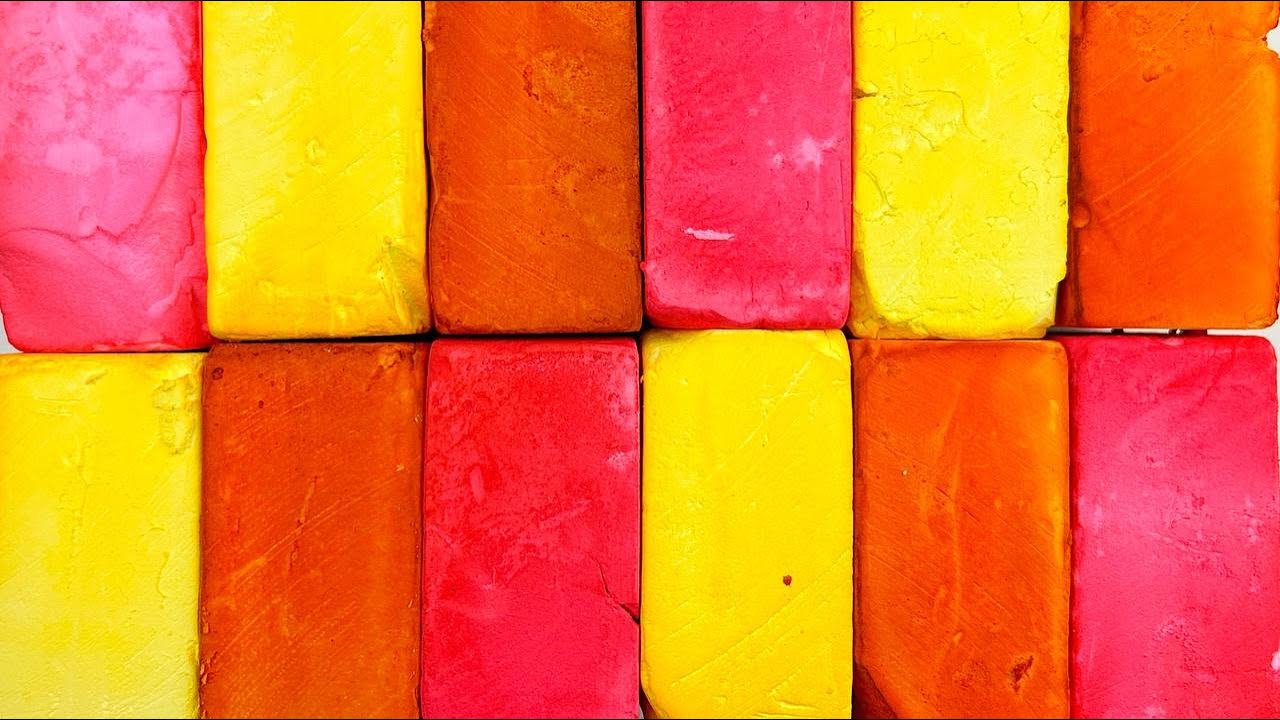 Crispy powder★GYM CHALK★Oddly satisfying video★Colored chalk★