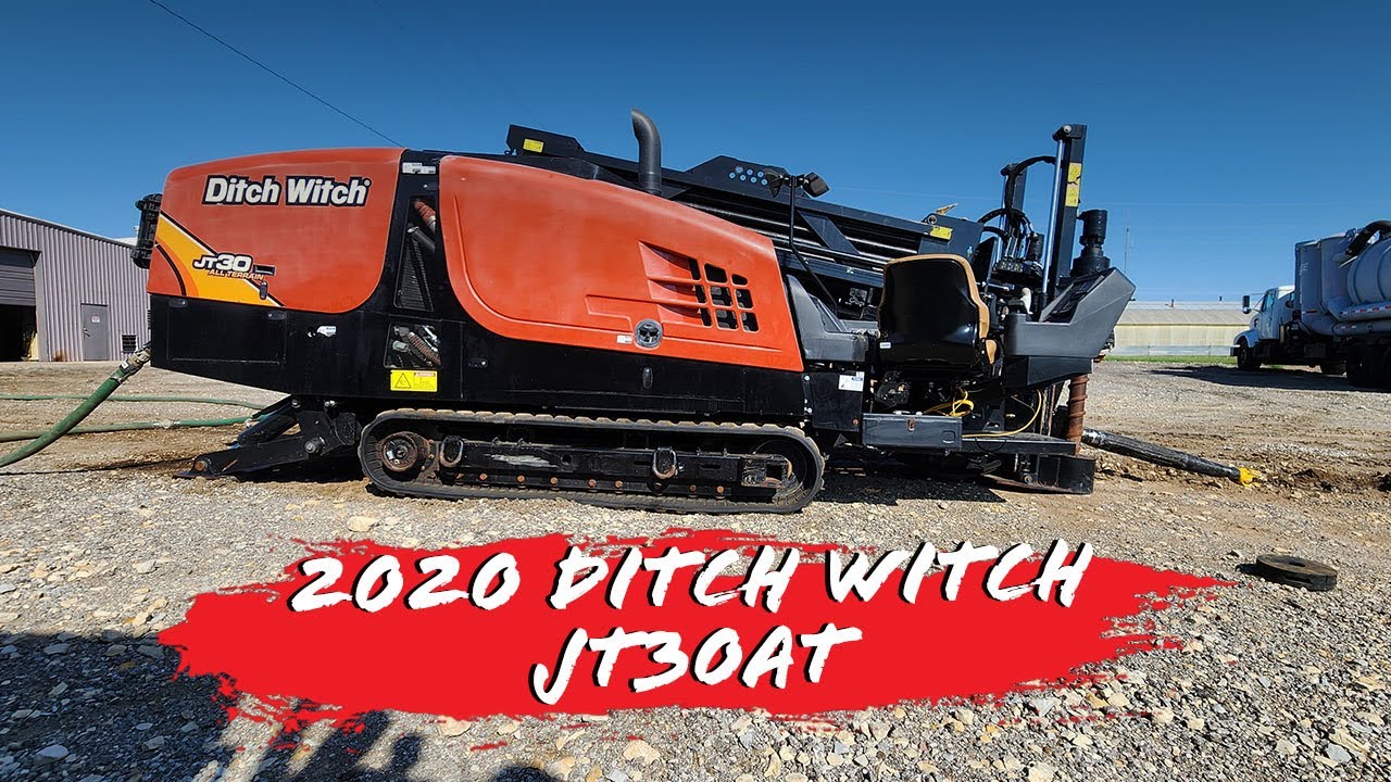 2020 Ditch Witch JT30 All Terrain drill demo | SOURCE: HDD